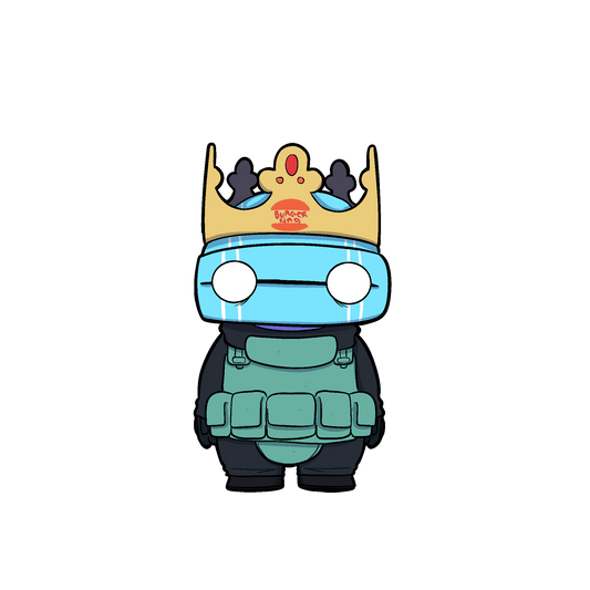 Wonders Chibi Sticker – Crown Edition (3inch)